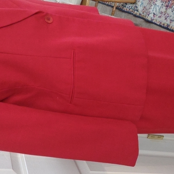 VINTAGE  2 Piece Skirt Suit Jacket & Skirt Career Academia Joan Leslie - Picture 3 of 13